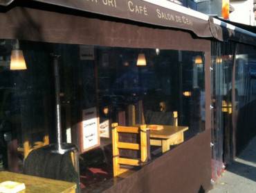 PVC transparent restaurant Chocolat 4