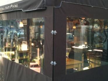 PVC transparent restaurant Chocolat 7