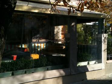 PVC transparent restaurant Market8 7