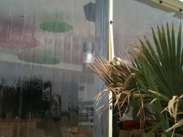 PVC transparent terasaMamaia 5