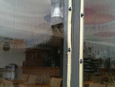PVC transparent terasaMamaia 6