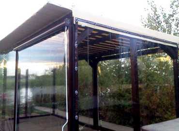 pvc transparent cu capse